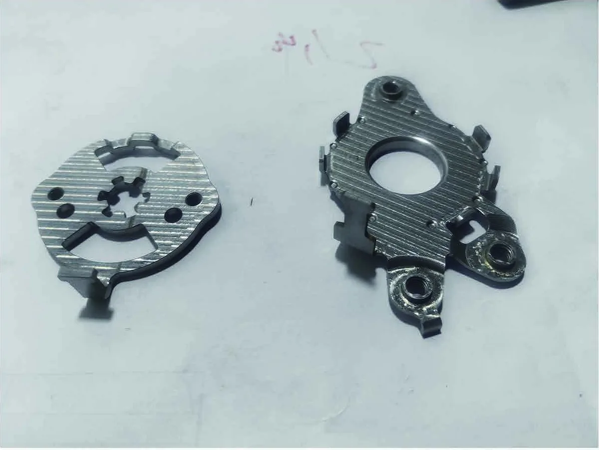 Custom part, milled from a single block